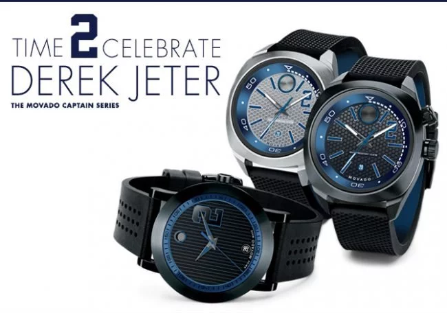 banner Bộ sưu tập đồng hồ Movado Derek Jeter Captain Series