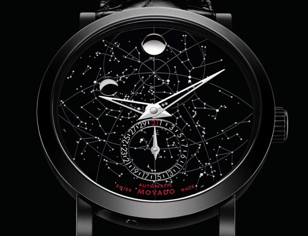 Đồng hồ Movado Red Label Skymap