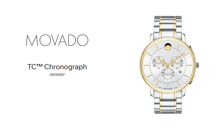 Đồng hồ Movado TC Chronograph