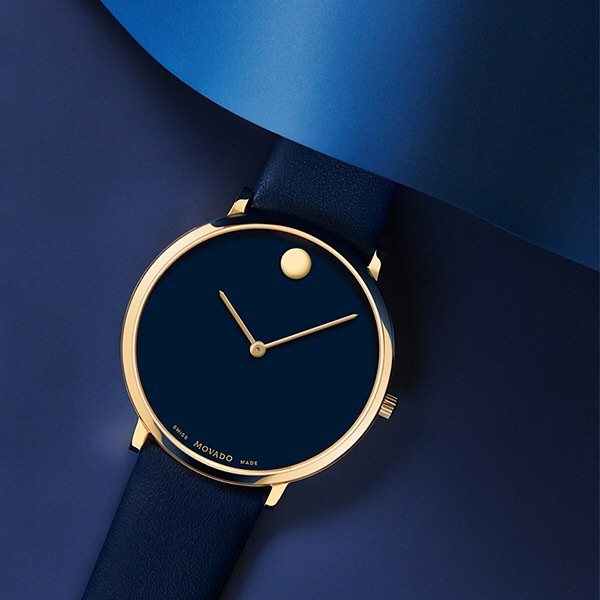Đồng hồ Movado NGH blue navy