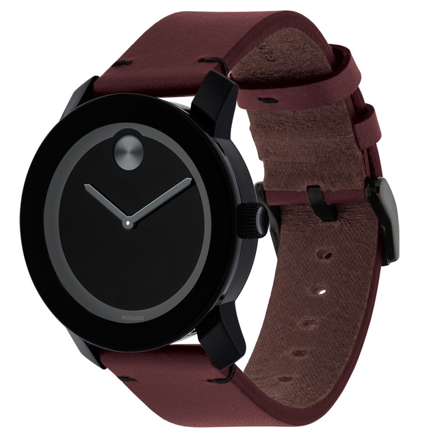 Movado Bold TR90 Black 3600602 Watch 42mm