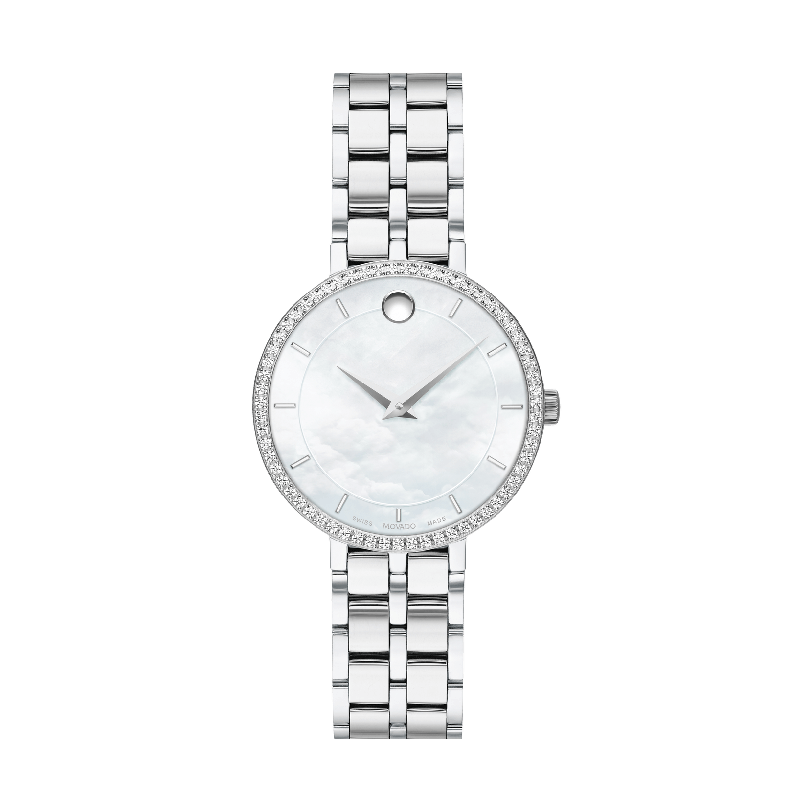 đồng hồ nữ Movado kim cương 0607325