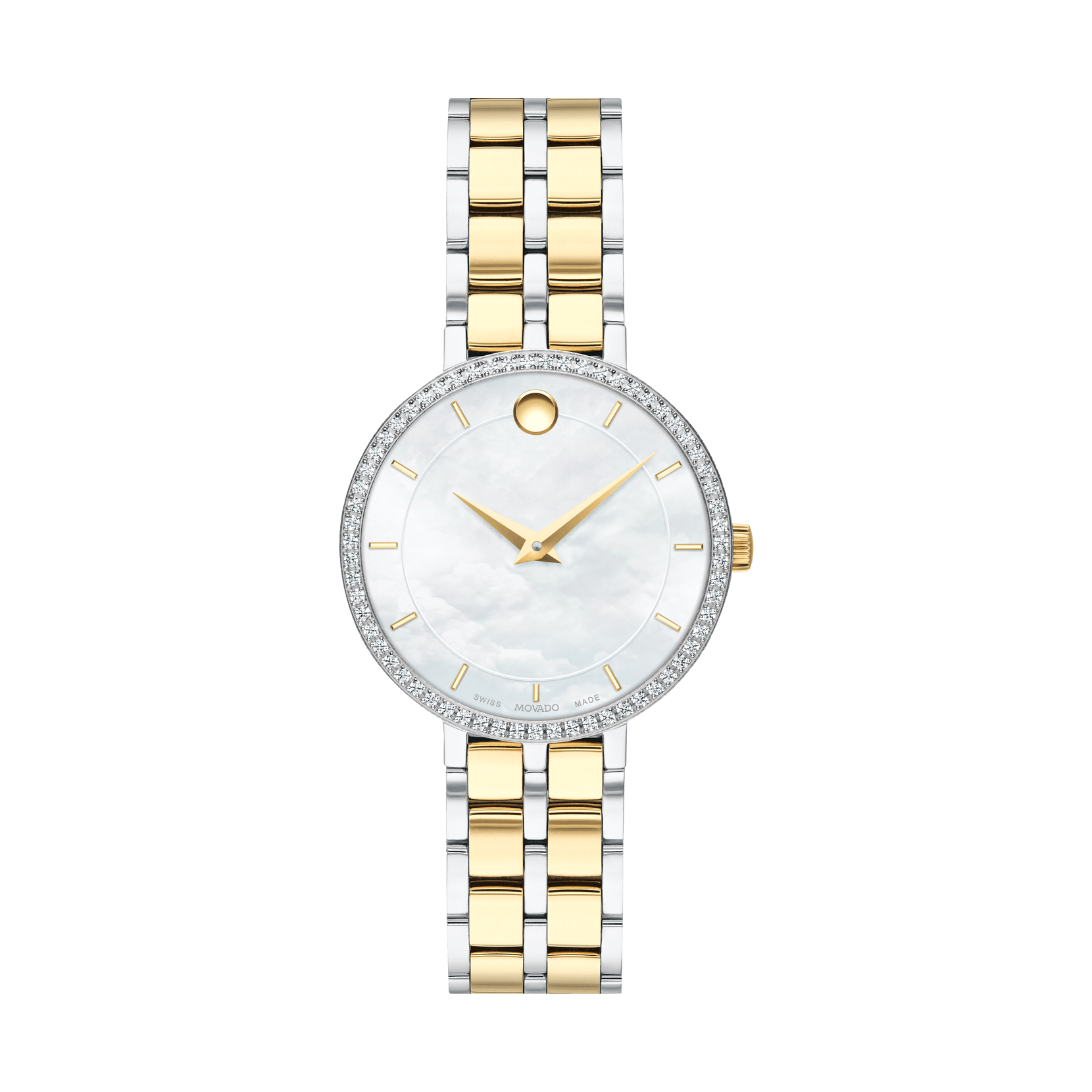 đồng hồ nữ Movado kim cương 0607326