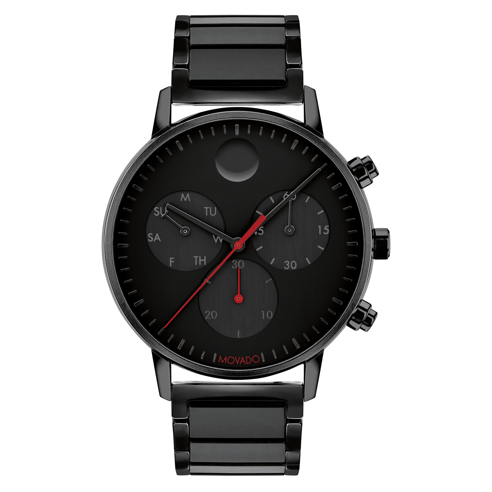 Movado 3640041 Face Black Men's Watch 41mm