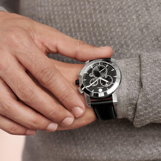 0607379_Wrist_M Movado Vizio Chronograph Watch 45mm