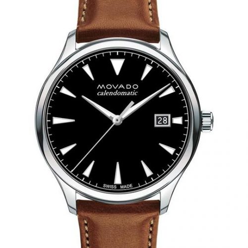 Movado Heritage Brown Watch 40mm