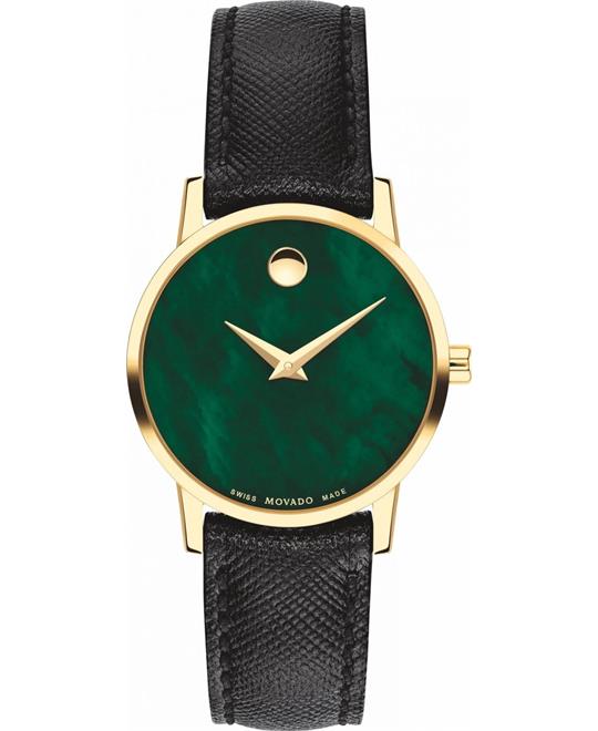 Movado Museum Green Watch 28mm