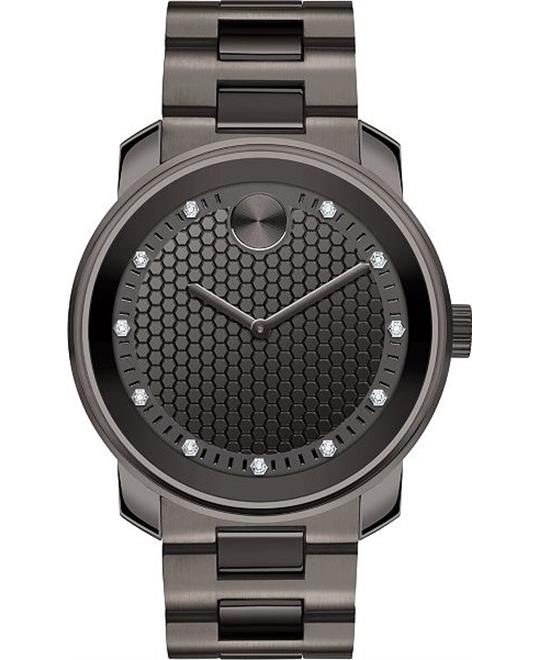 Movado Bold Gunmetal Watch 42.5mm