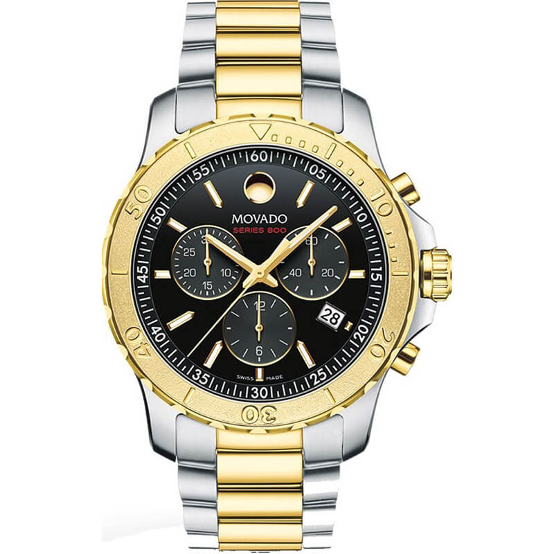 Movado 2600138 Series 800 Chronograph Watch 42mm