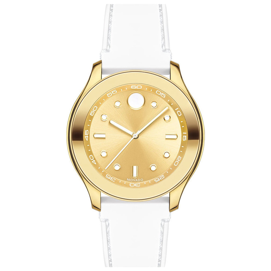 Movado 3600410 Bold Gold Dial White 38mm