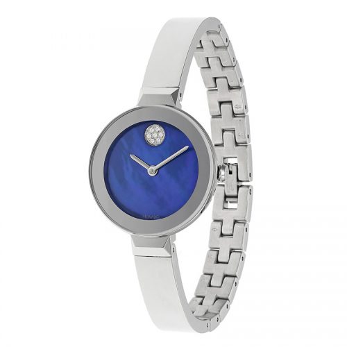 Movado 3600670 Bold S-Steel Blue Watch 28mm
