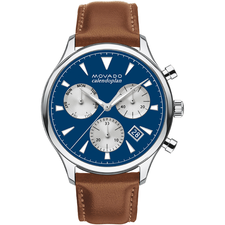 Movado 3650113 Heritage Series Watch 43mm