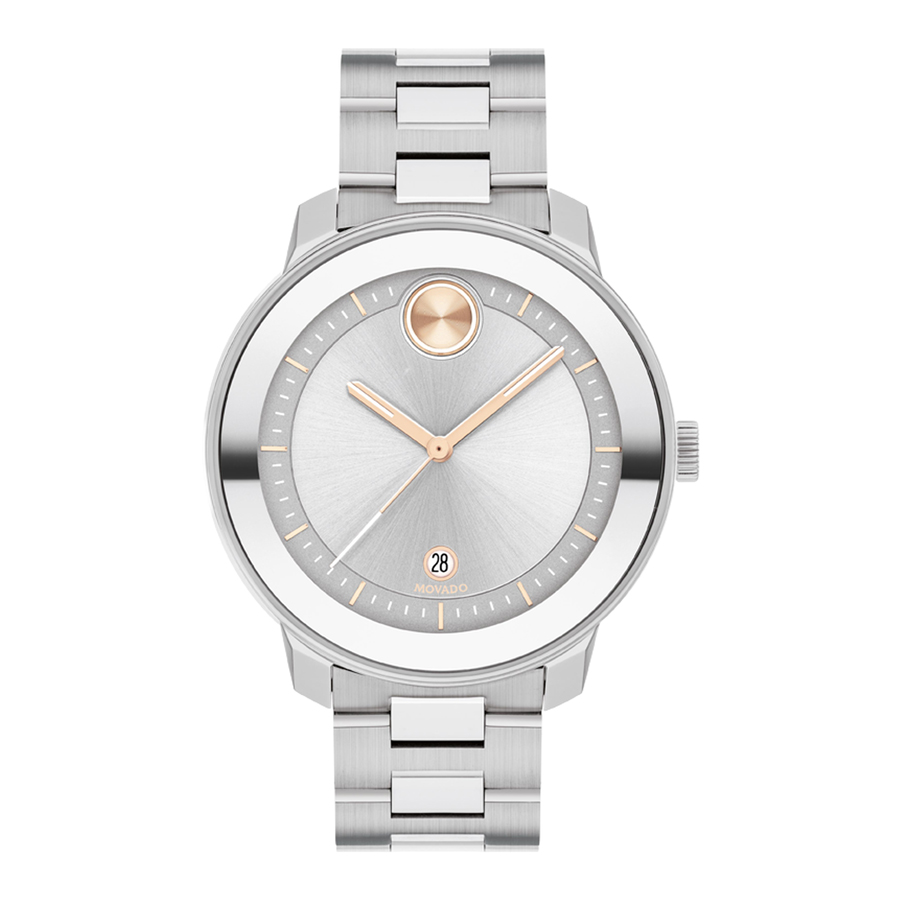 Movado 3600747 Bold Verso Watch 38mm