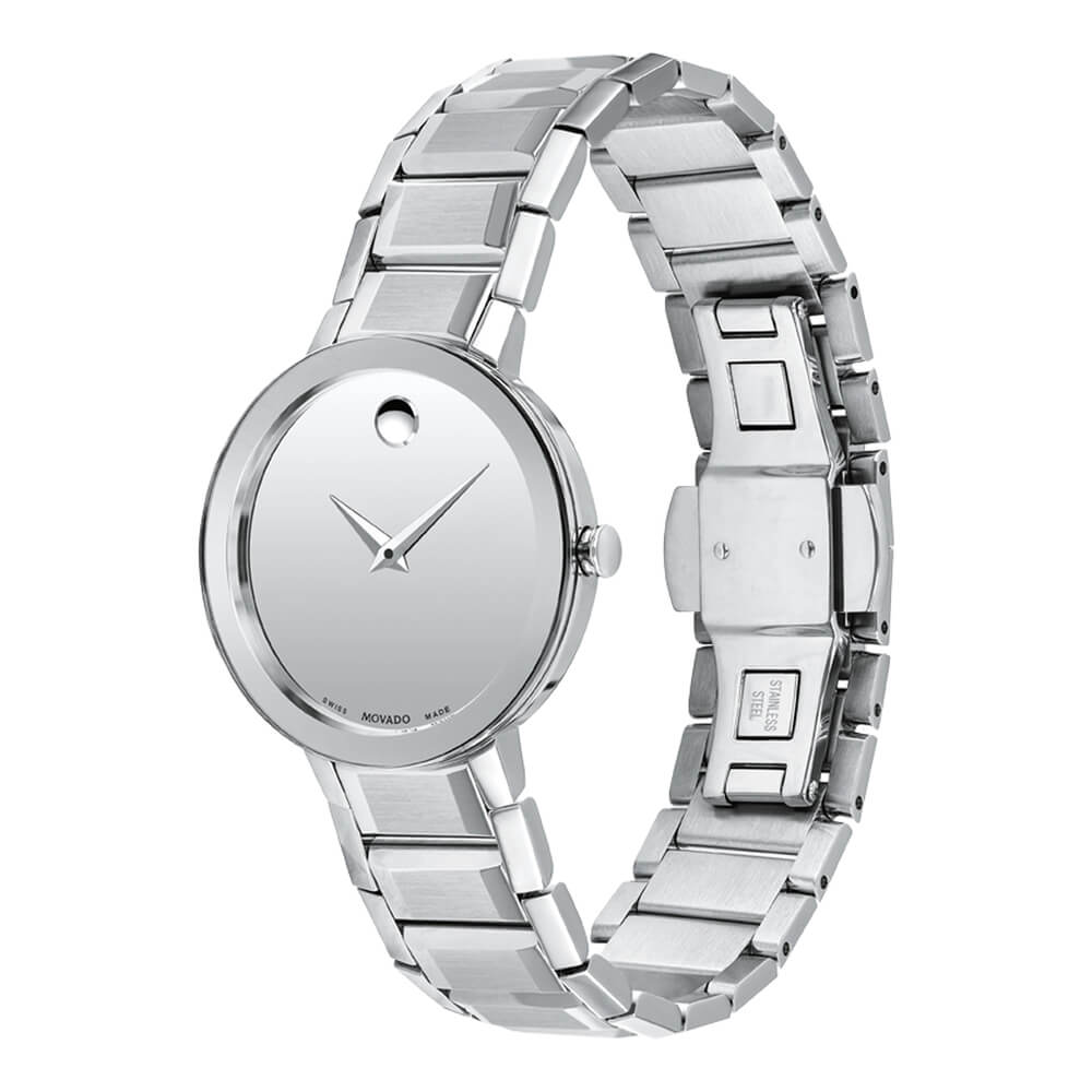 movado-0607547-sapphire-quartz-silver-watch-28mm-1 Movado 0607547 Sapphire Quartz Silver Watch 28mm