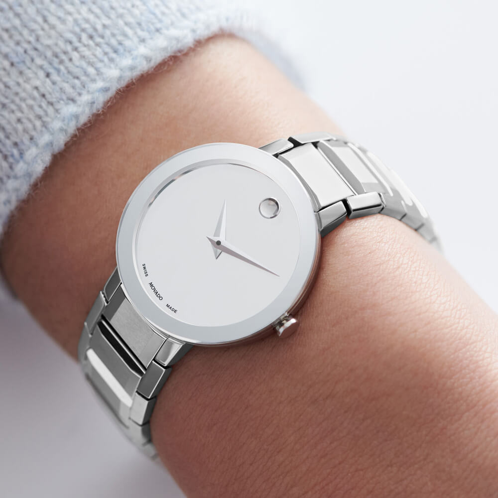 movado-0607547-sapphire-quartz-silver-watch-28mm-3 Movado 0607547 Sapphire Quartz Silver Watch 28mm