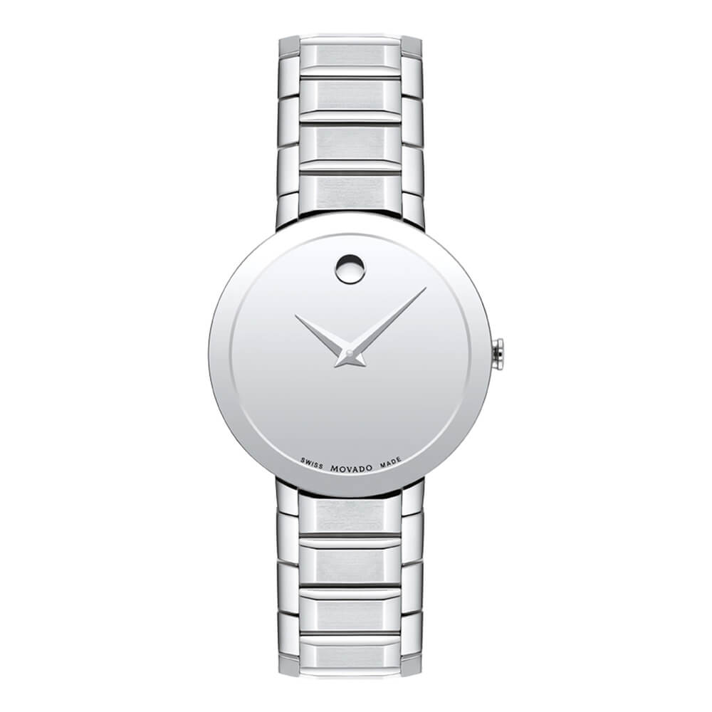 movado-0607547-sapphire-quartz-silver-watch-28mm Movado 0607547 Sapphire Quartz Silver Watch 28mm
