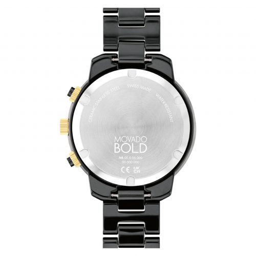 Movado BOLD Verso 3600932 Chronograph Watch 39.5mm