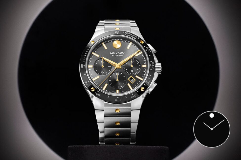 Movado Ra Mắt BST Đồng Hồ Alta Tachymeter Cuốn Hút Và Mạnh Mẽ