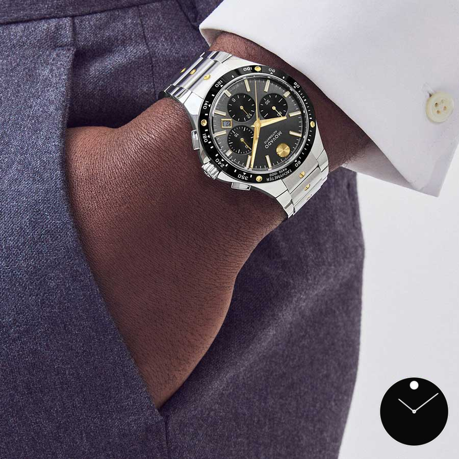 movado-alta-se-automatic-0607755-chronograph-43mm Movado Alta SE Automatic 0607755 Chronograph 43mm