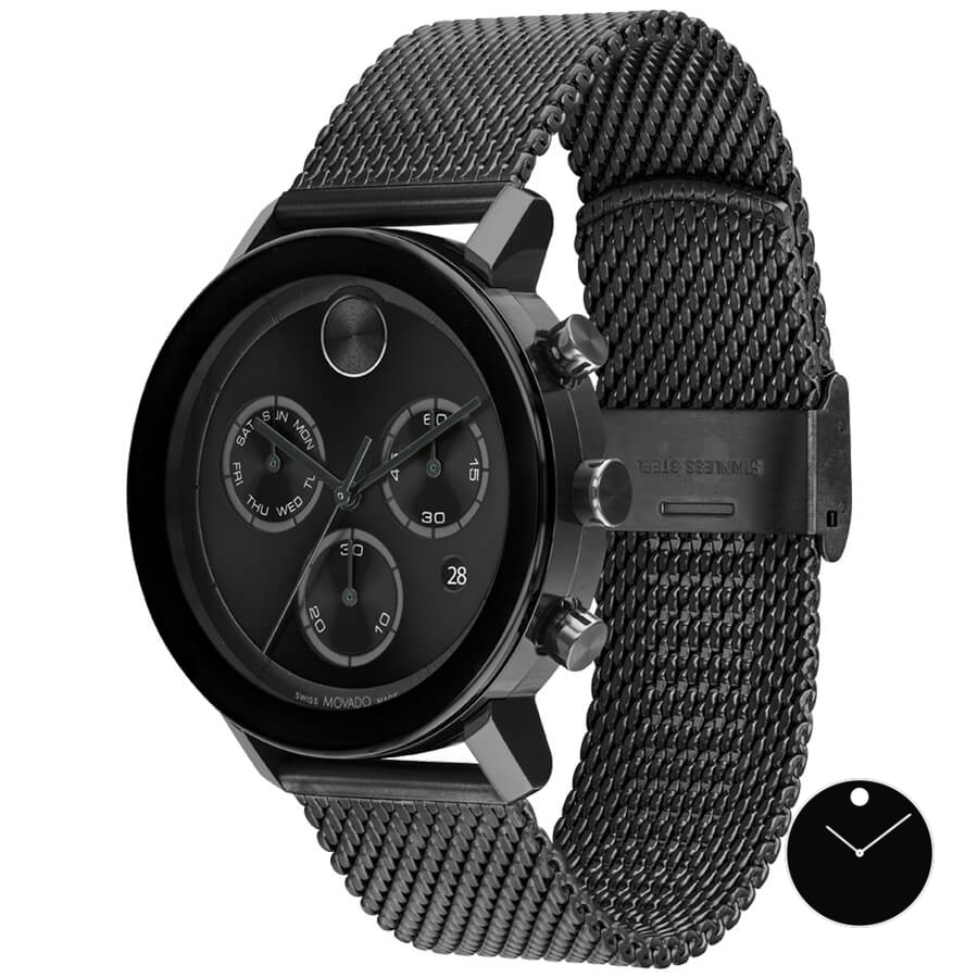 Movado-Bold-Evolution-Black-Watch-42mm-3600760-2 Movado Bold Evolution Black Watch 42mm 3600760