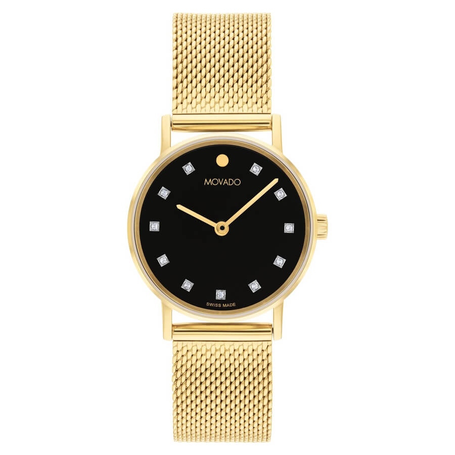 Movado 0607747 Museum Classic Diamond Watch 28mm