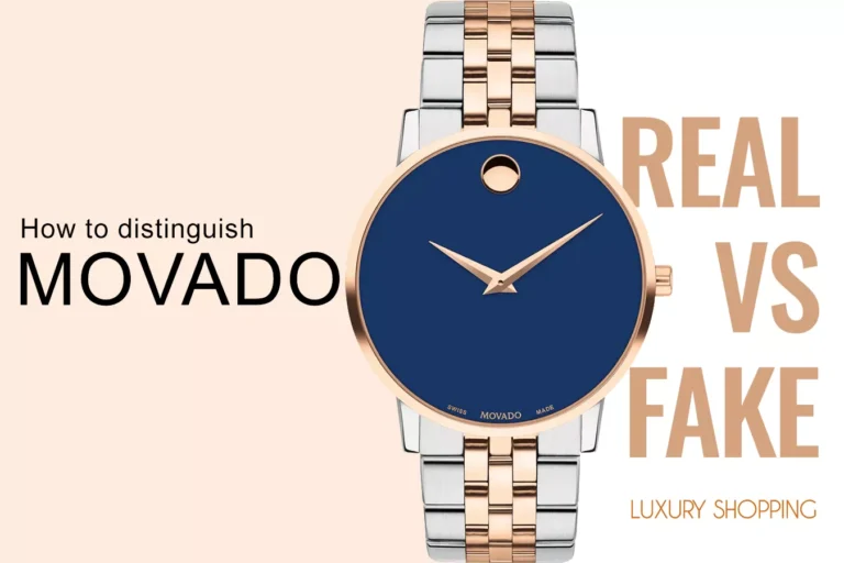 Hướng Dẫn Phân Biệt Đồng Hồ Movado Thật Giả | Movado